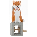 Jekca - Shiba Inu - Automata (Yellow) - Lego - Sculpture - Construction - 4D - Brick Animals - Toys