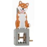 Jekca - Shiba Inu - Automata (Yellow) - Lego - Sculpture - Construction - 4D - Brick Animals - Toys