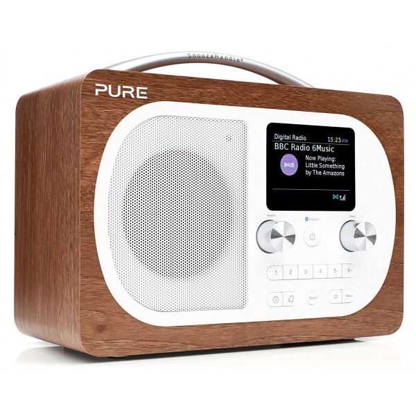 Pure - Evoke H4 - Noce - Radio Portatile DAB / DAB + Radio FM con Bluetooth - Radio Digitale di Alta Qualità