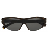 Yves Saint Laurent - Occhiali da Sole SL 704 - Avana Scuro e Grigio - Saint Laurent Eyewear