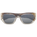 Yves Saint Laurent - SL 740 - Transparent Cream, and Brown Havana - Sunglasses - Saint Laurent Eyewear