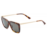 Yves Saint Laurent - SL 765 - Medium Havana, Light Gold and Grey - Sunglasses - Saint Laurent Eyewear