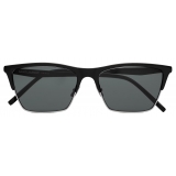 Yves Saint Laurent - Occhiali da Sole SL 767 - Nero, Argento e Nero - Saint Laurent Eyewear