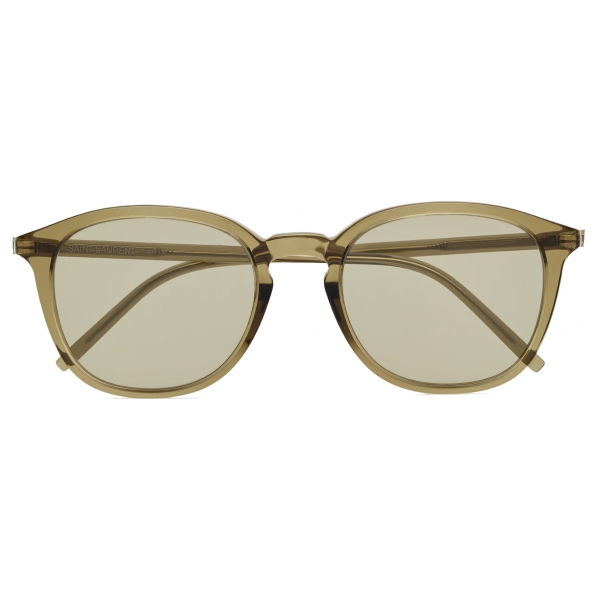 Yves Saint Laurent - Occhiali da Sole SL 782/K - Trasparente Talpa e Grigio - Saint Laurent Eyewear