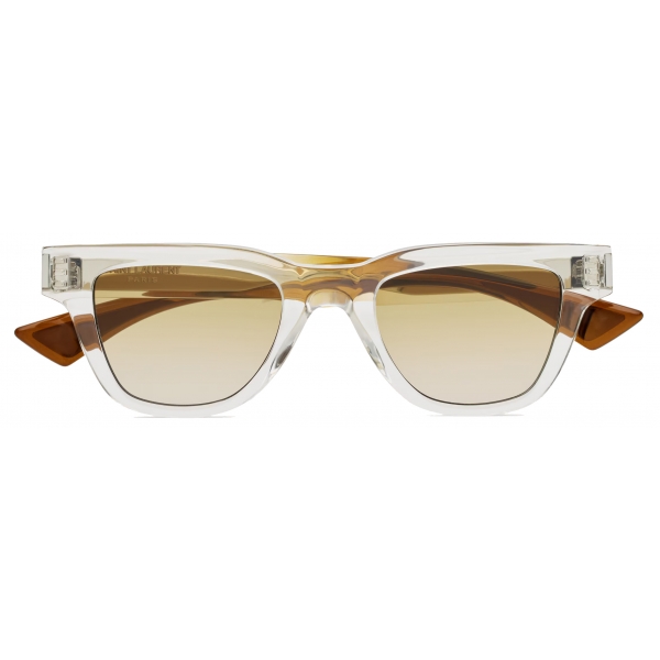 Yves Saint Laurent - SL 789 - Transparent Crystal, Transparent Olive and Gradient Brown - Sunglasses - Saint Laurent