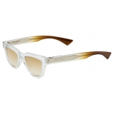 Yves Saint Laurent - SL 789 - Transparent Crystal, Transparent Olive and Gradient Brown - Sunglasses - Saint Laurent