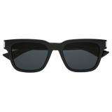 Yves Saint Laurent - Occhiali da Sole SL 790/F - Nero, Cristallo e Argento - Saint Laurent Eyewear