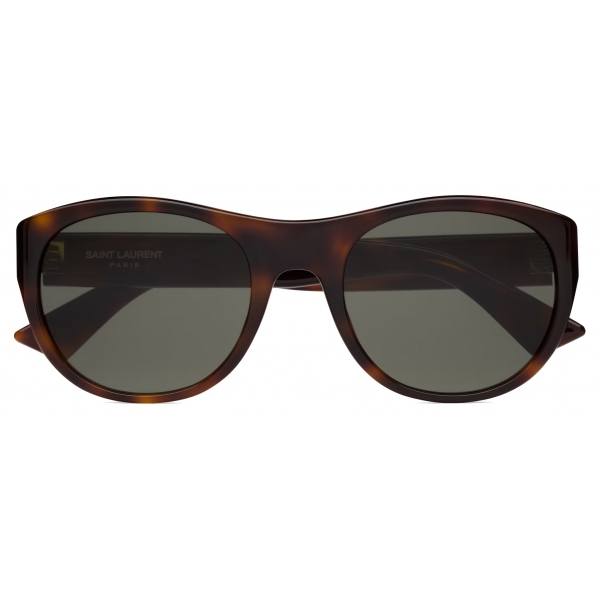 Yves Saint Laurent - SL 798 - Medium Havana and Grey - Sunglasses - Saint Laurent Eyewear