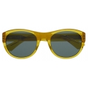 Yves Saint Laurent - Occhiali da Sole SL 798 - Trasparente Giallo e Nero - Saint Laurent Eyewear