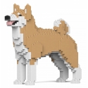 Jekca - Akita Inu 01-M02 - Big - Lego - Sculpture - Construction - 4D - Brick Animals - Toys