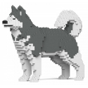 Jekca - Alaskan Malamute 01-M03 - Big - Lego - Scultura - Costruzione - 4D - Animali di Mattoncini - Toys