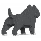 Jekca - American Bully 01-M03 - Big - Lego - Sculpture - Construction - 4D - Brick Animals - Toys