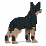 Jekca - Australian Cattle Dog 01-M01 - Big - Lego - Sculpture - Construction - 4D - Brick Animals - Toys