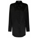 Tom Ford - Camicia in Seta Nera con Colletto a Punta - Tom Ford Exclusive Luxury Collection