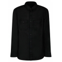 Tom Ford - Camicia in Seta Nera con Colletto a Punta - Tom Ford Exclusive Luxury Collection