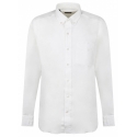 Tom Ford - Camicia Bianca in Lyocell a Maniche Lunghe - Tom Ford Exclusive Luxury Collection