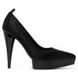 Tom Ford - Black Calf Leather Platform Pumps - Tom Ford Exclusive Luxury Collection