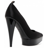 Tom Ford - Black Calf Leather Platform Pumps - Tom Ford Exclusive Luxury Collection