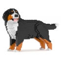 Jekca - Bernese Mountain Dog 03B (version 2024) - Big - Lego - Sculpture - Construction - 4D - Brick Animals - Toys