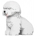 Jekca - Bichon Frise 03 - Lego - Sculpture - Construction - 4D - Brick Animals - Toys