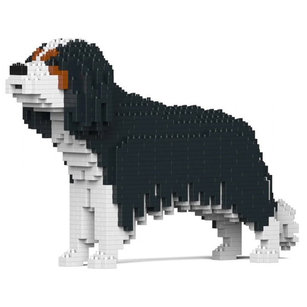 Jekca - Cavalier King Charles Spaniel 01-M03 - Big - Lego - Scultura - Costruzione - 4D - Animali di Mattoncini - Toys