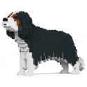 Jekca - Cavalier King Charles Spaniel 01-M03 - Big - Lego - Sculpture - Construction - 4D - Brick Animals - Toys