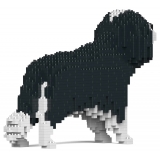 Jekca - Cavalier King Charles Spaniel 01-M03 - Big - Lego - Sculpture - Construction - 4D - Brick Animals - Toys