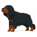 Jekca - Cavalier King Charles Spaniel 01-M04 - Big - Lego - Sculpture - Construction - 4D - Brick Animals - Toys