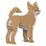 Jekca - Chihuahua 01-M01 - Big - Lego - Scultura - Costruzione - 4D - Animali di Mattoncini - Toys