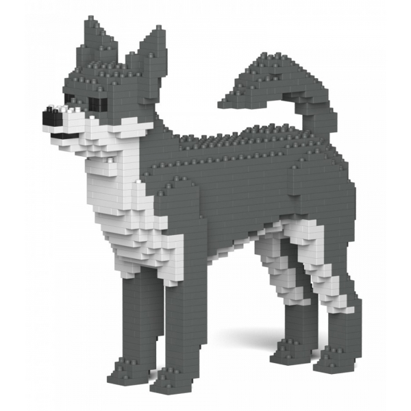 Jekca - Chihuahua 01-M04 - Big - Lego - Scultura - Costruzione - 4D - Animali di Mattoncini - Toys