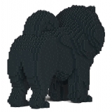 Jekca - Chow Chow 02-M03 - Big - Lego - Sculpture - Construction - 4D - Brick Animals - Toys