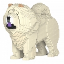 Jekca - Chow Chow 02-M04 - Big - Lego - Scultura - Costruzione - 4D - Animali di Mattoncini - Toys