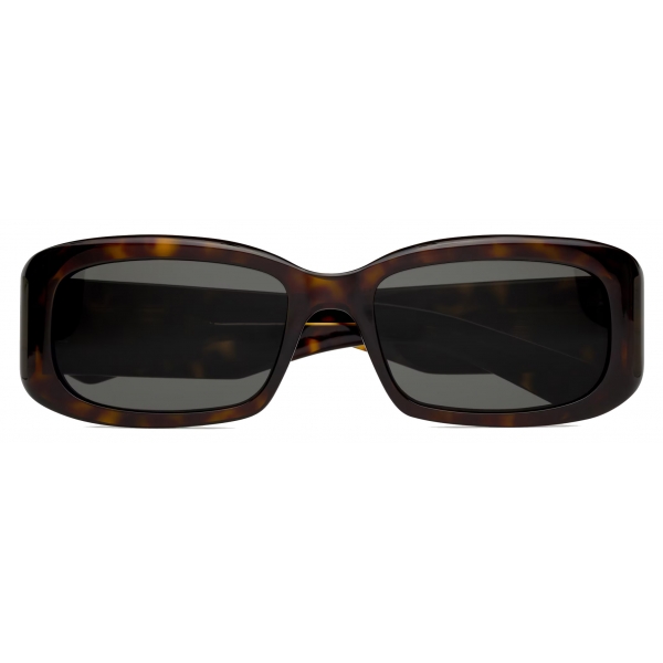 Yves Saint Laurent - SL 809 - Dark Havana and Grey - Sunglasses - Saint Laurent Eyewear