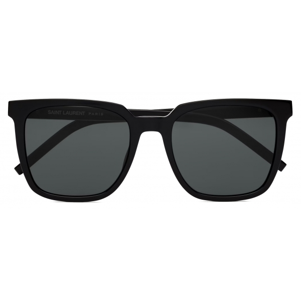 Yves Saint Laurent - Occhiali da Sole SL M146 - Nero, Oro Chiaro e Nero - Saint Laurent Eyewear