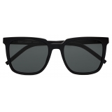 Yves Saint Laurent - Occhiali da Sole SL M146 - Nero, Oro Chiaro e Nero - Saint Laurent Eyewear