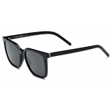 Yves Saint Laurent - Occhiali da Sole SL M146 - Nero, Oro Chiaro e Nero - Saint Laurent Eyewear