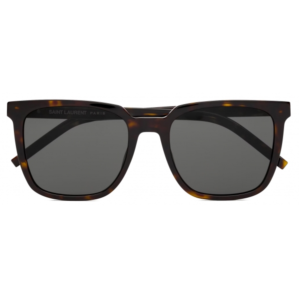 Yves Saint Laurent - SL M146 - Dark Havana, Silver and Grey - Sunglasses - Saint Laurent Eyewear