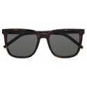 Yves Saint Laurent - Occhiali da Sole SL M146 - Avana Scuro, Argento e Grigio - Saint Laurent Eyewear