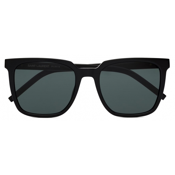 Yves Saint Laurent - Occhiali da Sole SL M146/K - Nero, Oro Chiaro e Nero - Saint Laurent Eyewear