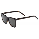 Yves Saint Laurent - Occhiali da Sole SL M146/K - Avana Scuro, Argento e Grigio - Saint Laurent Eyewear