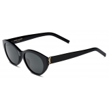 Yves Saint Laurent - Occhiali da Sole SL M148 - Nero, Oro Chiaro e Nero - Saint Laurent Eyewear