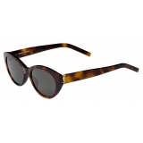 Yves Saint Laurent - Occhiali da Sole SL M148 - Avana Medio, Oro Chiaro e Grigio - Saint Laurent Eyewear