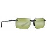 Maui Jim - Laulima - Verde Foglia Trasparente Lucido - Occhiali da Sole Senza Montatura