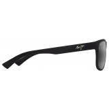 Maui Jim - Puakea - Matte Black Neutral Grey - Polarized Rectangular Sunglasses - Maui Jim