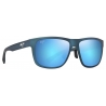 Maui Jim - Puakea - Matte Greyish-Green Neutral Grey - Polarized Rectangular Sunglasses