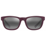 Maui Jim - Kāpi‘i - Matte Cyclamen Neutral Grey - Polarized Classic Sunglasses - Maui Jim