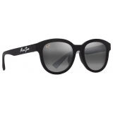 Maui Jim - Ihupani Asian Fit - Matte Black Neutral Grey - Polarized Classic Sunglasses - Maui