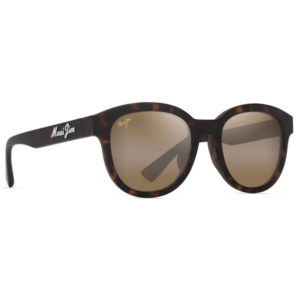 Maui Jim - Ihupani Asian Fit - Avana Scuro Opaco HCL® Bronze - Occhiali da Sole Polarizzati