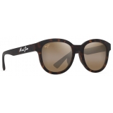 Maui Jim - Ihupani Asian Fit - Avana Scuro Opaco HCL® Bronze - Occhiali da Sole Polarizzati