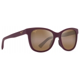 Maui Jim - Kiopa‘a - Matte Cyclamen HCL® Bronze - Polarized Cat Eye Sunglasses - Maui Jim